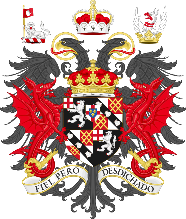 Arms Of The Dukes Of Marlborough - Austrian Empire Keychain, Adult Unisex, Size: 2.25", (600x705), Png Download