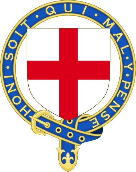 Knight Of The Garter - Order Of The Garter (475x599), Png Download