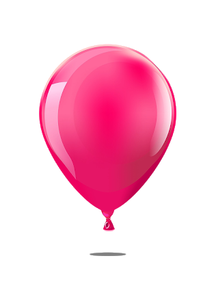Birthday Party Decoration Vector Balloon Png Image - Balloon (640x427), Png Download