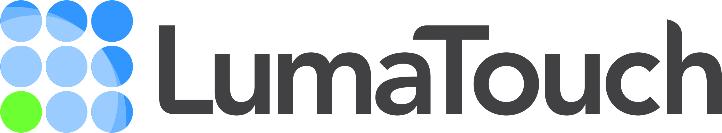 Luma Touch - Af Supply (2838x804), Png Download