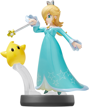 Rosalina & Luma - Rosalina Amiibo Png (500x537), Png Download