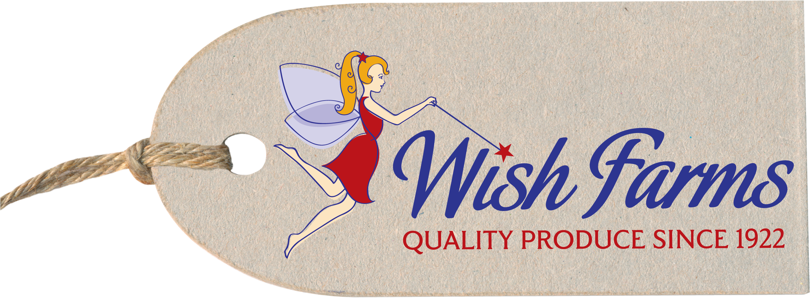 Wish Farms Tag Logo - Wish Farms (2700x1200), Png Download
