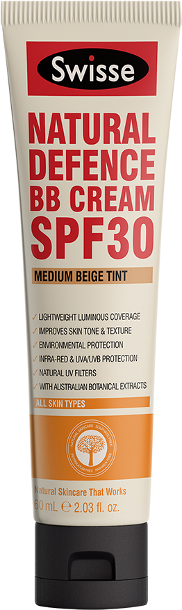 Swisse Natural Defence Bb Cream Spf30 Medium Beige - Swisse Natural Defence Bb Cream Review (700x880), Png Download