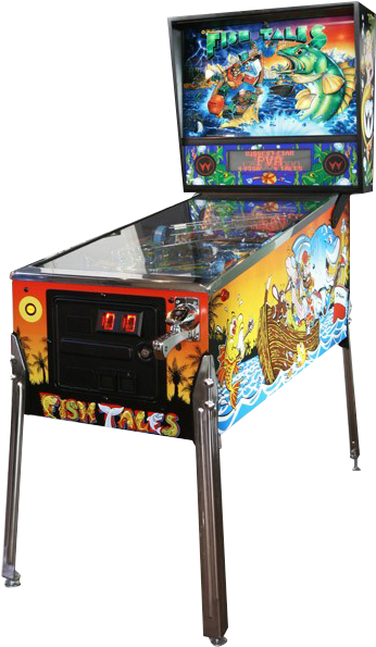 For Amusement Only E - Fish Tales Pinball (367x625), Png Download