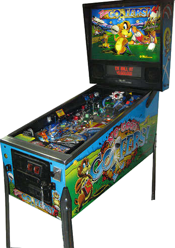 Jimmy's Rating - Good Gofers Pinball (353x500), Png Download