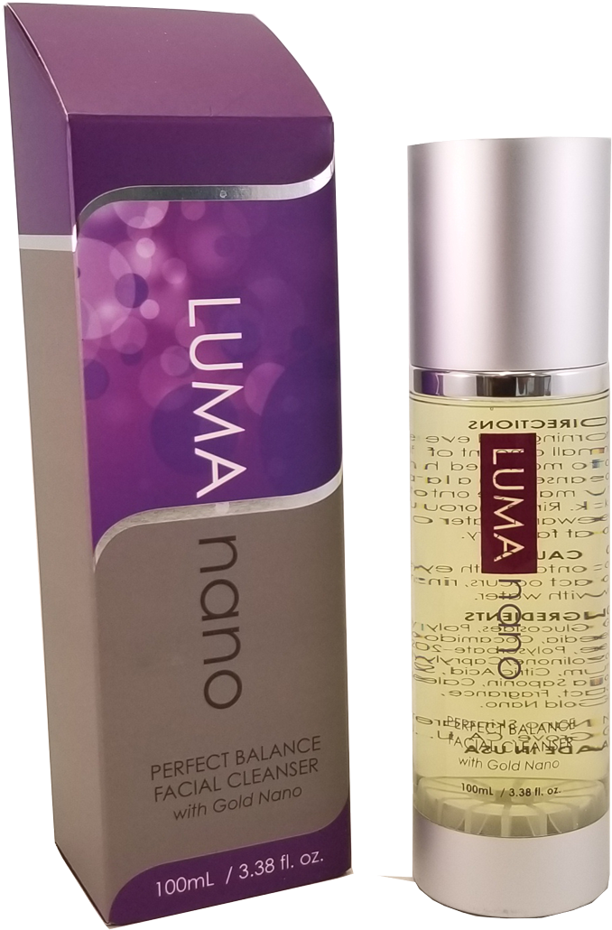 Luma Nano Perfect Balance Facial Cleanser - Cleanser (1100x1178), Png Download