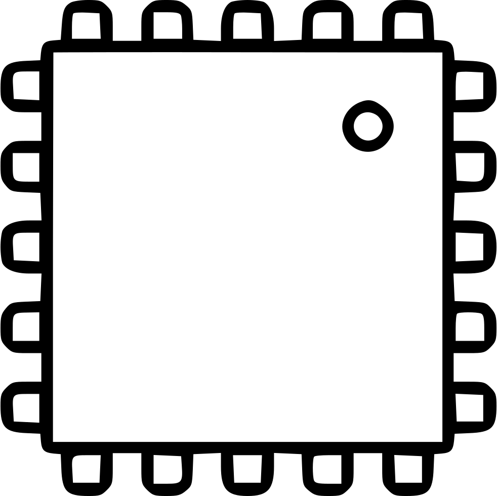 Png File - Cpu Icon Png (982x980), Png Download