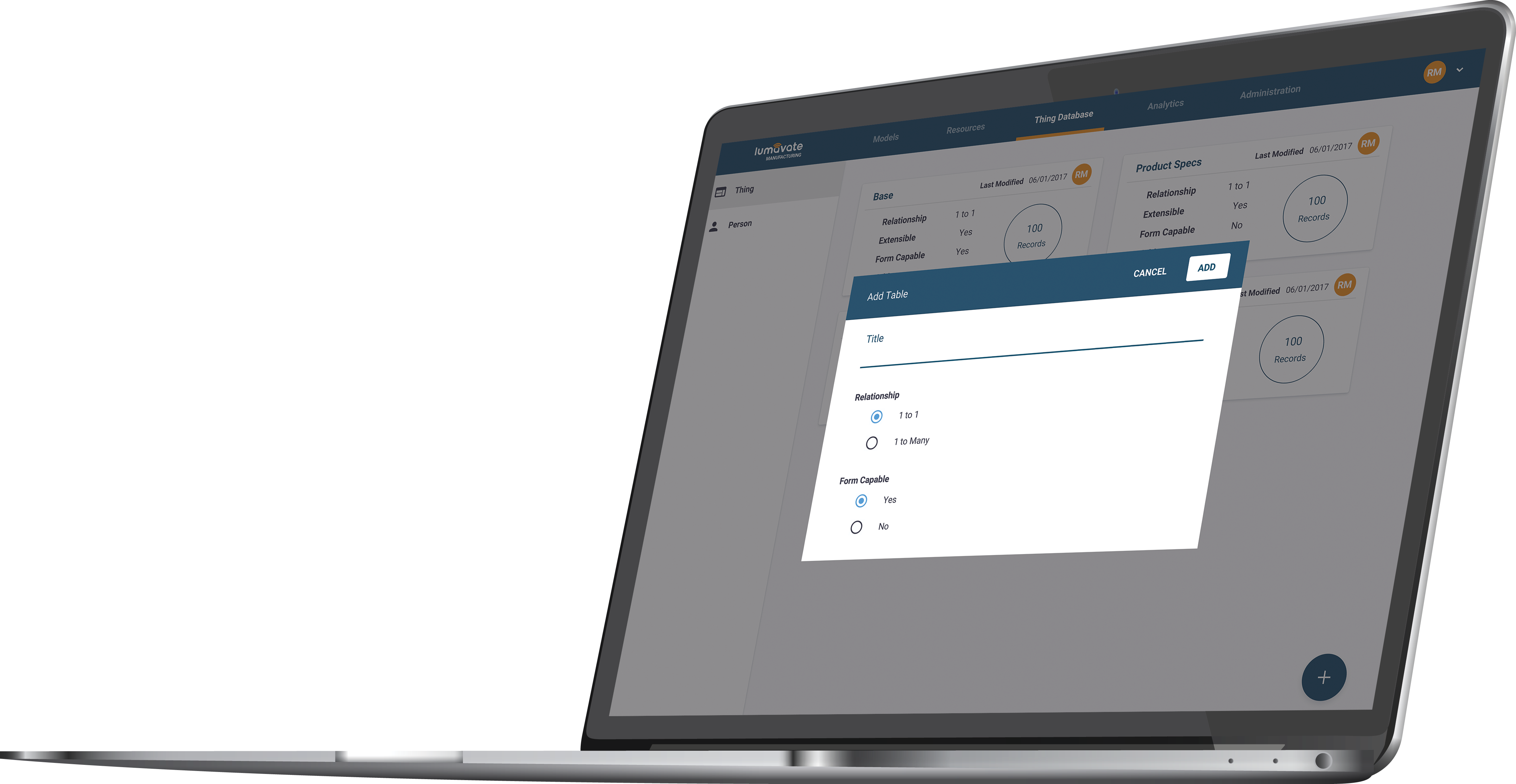 Lumavate Thing Database Add Card - Personal Computer (4670x2415), Png Download