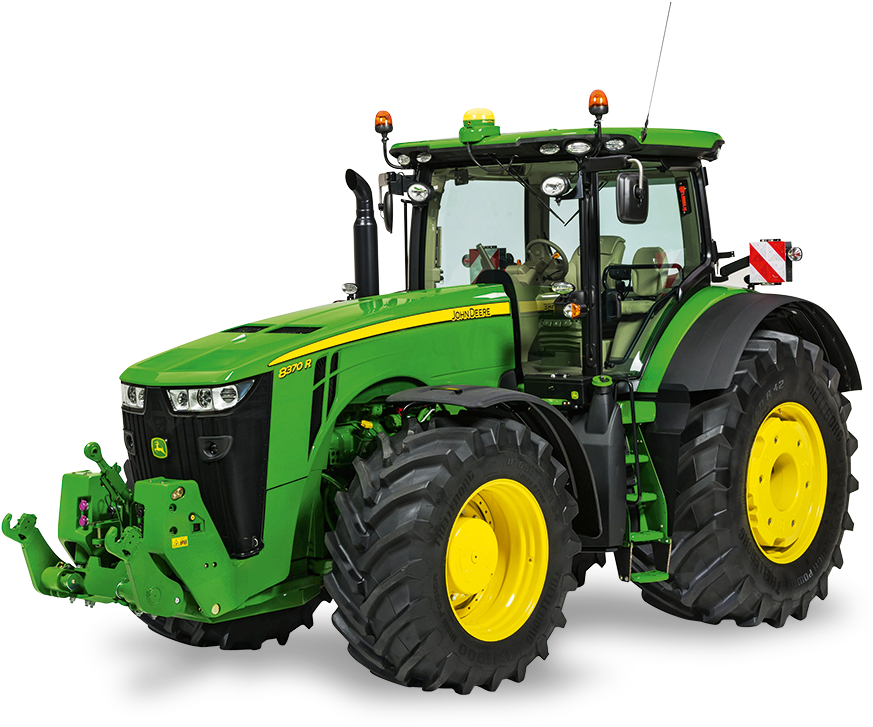John Deere Tractor Png - John Deere Tractor 8370r (1366x768), Png Download