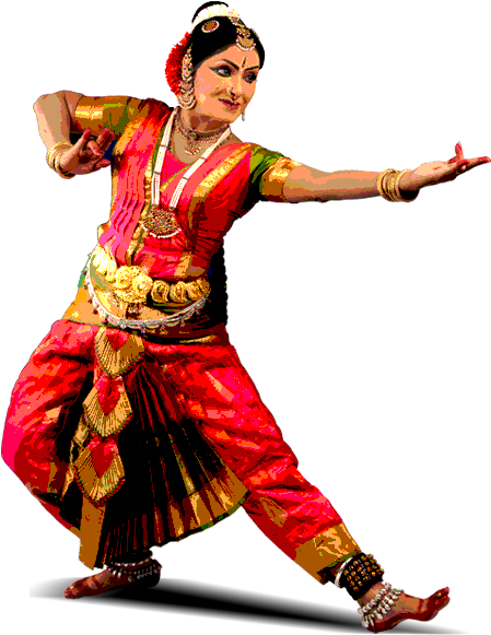 Vasundhara Is A Danseuse Par Excellence, Versatile - Indian Classical Dance Png (451x610), Png Download