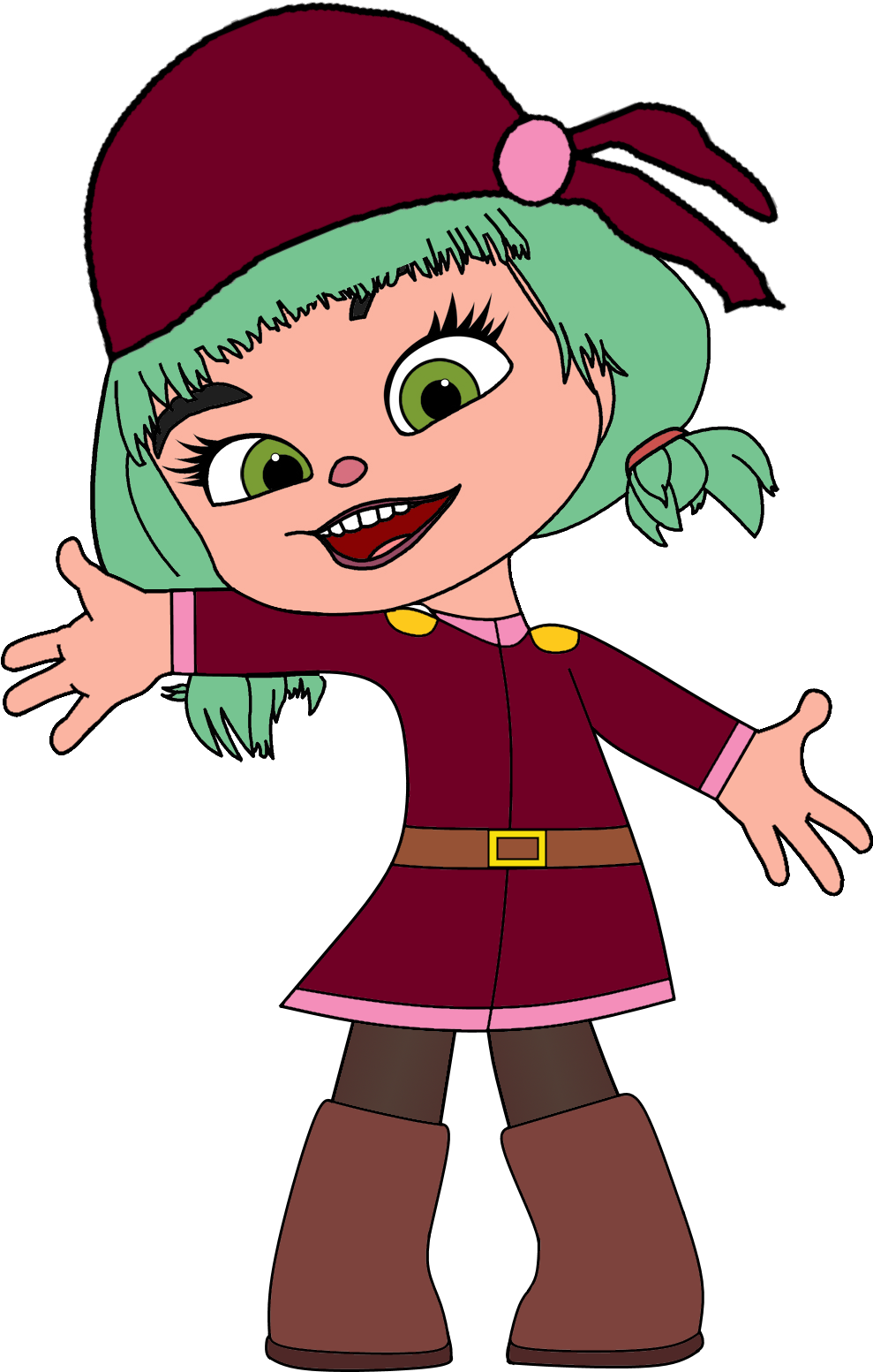 Candlehead As A Pirate Heroine - Candlehead Hat (1032x1587), Png Download