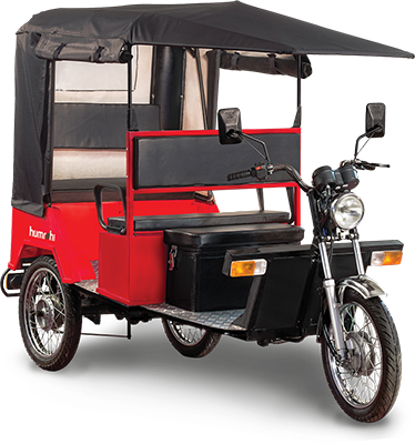 Humrahi Passenger E-rickshaws - Lohia E Rickshaw (374x400), Png Download
