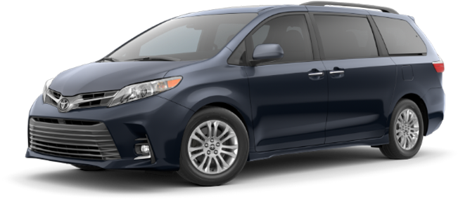 Image 1 Of - 2018 Toyota Sienna Xle Red (750x350), Png Download
