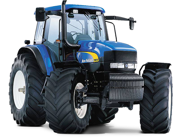 New Holand Tractor Of 7500 (600x494), Png Download
