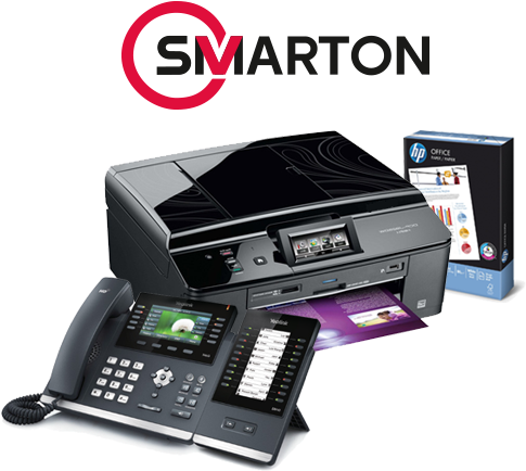 Smarton Is The Leading Distributor Of Office Supplies - Yealink - Exp40 - Expansion Module - Black (511x437), Png Download