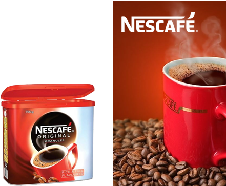 See Deal Nescafe Original Instant Coffee Granules Tin - Nescafe Coffee Clipart (461x362), Png Download