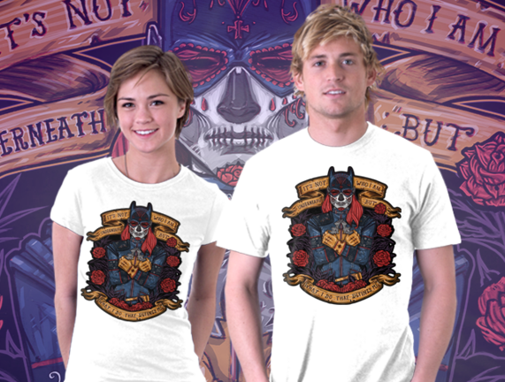 Day Of The Dead Heroine - T Shirt (571x432), Png Download