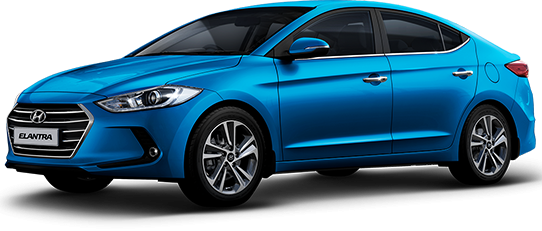 Book A Test Drive - Elantra Sx 0 At Trident Black (542x231), Png Download