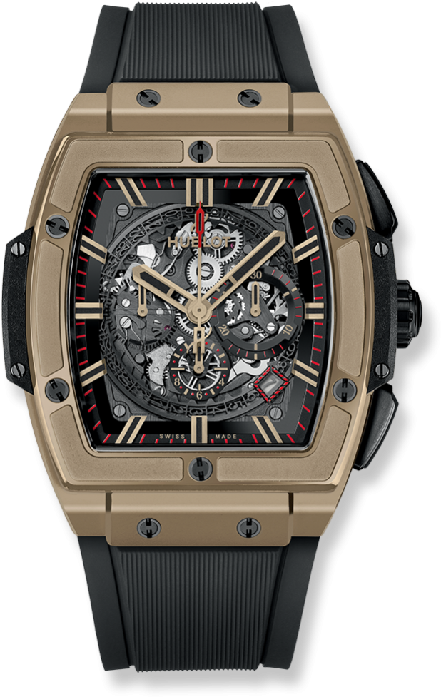 Spirit Of Big Bang Full Magic Gold - Hublot Spirit Of Big Bang Magic Gold (1000x1000), Png Download