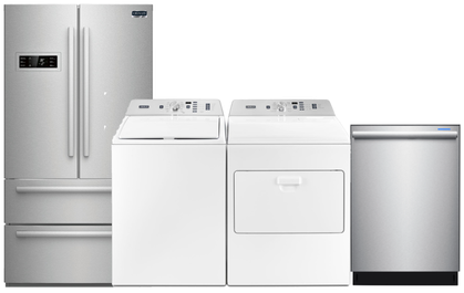 America's Iconic Brand, Backed By America's Best Appliance - Bosch 36" French Door Bottom Mount, 4 Door, Counter (450x315), Png Download
