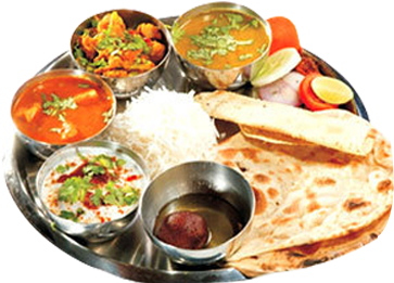 Layer Sublayer Sublayer Sublayer Sublayer - Indian Thali (500x265), Png Download