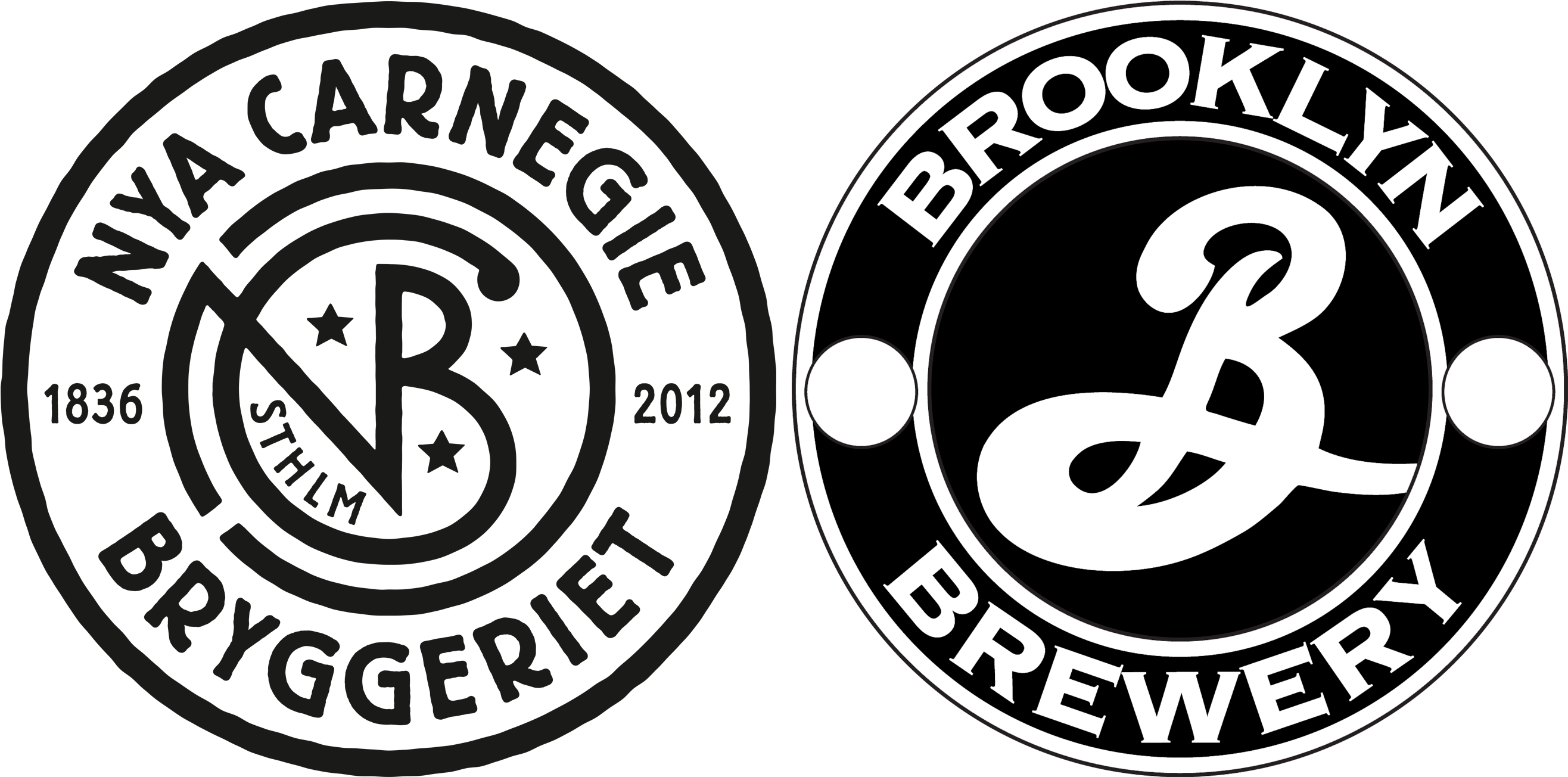 New Carnegie Vs Brooklyn Transparent - Nya Carnegiebryggeriet Logo (2702x1353), Png Download