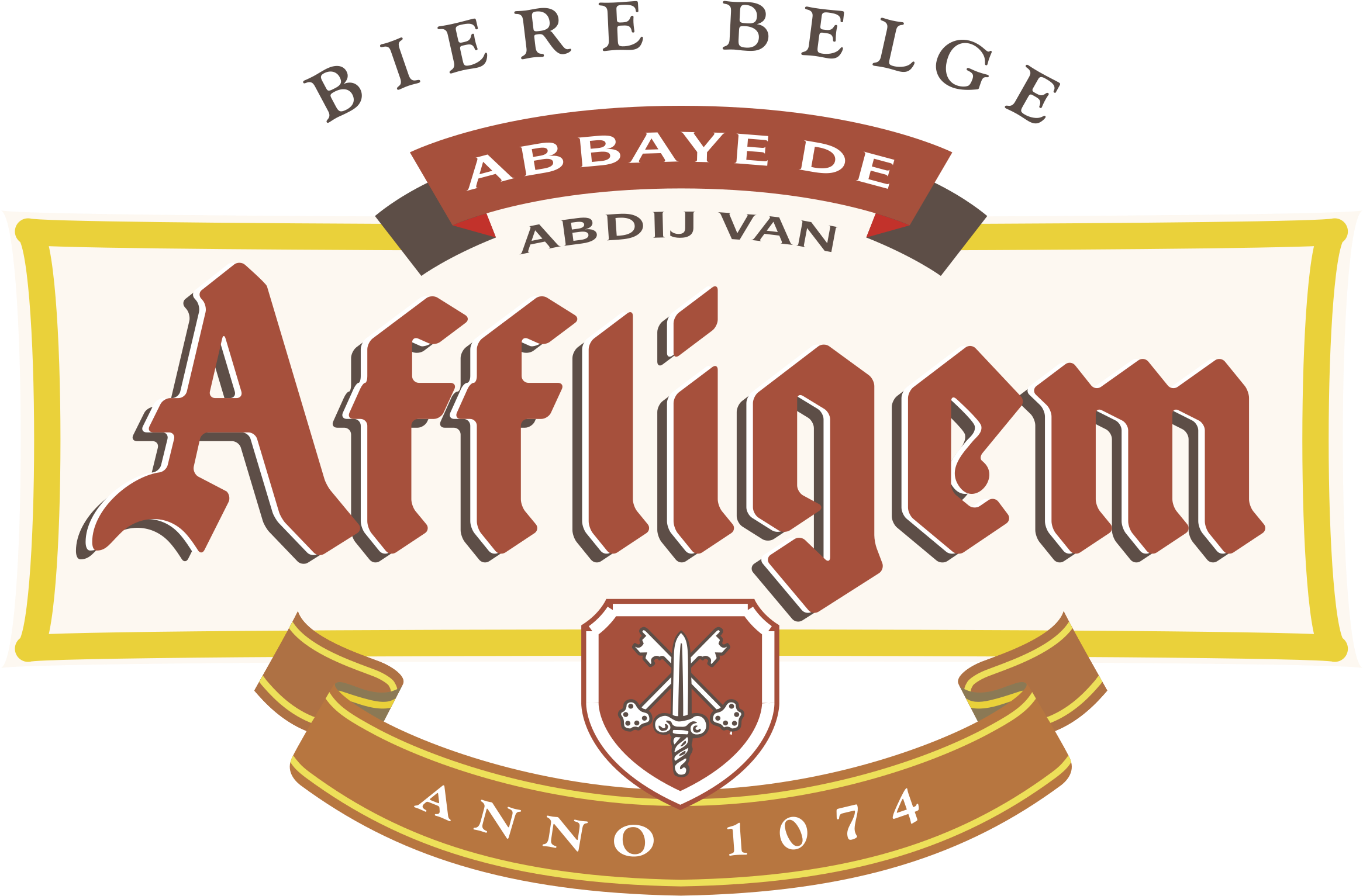 Affligem Beer Logo Png Transparent - Affligem Logo (2400x2400), Png Download