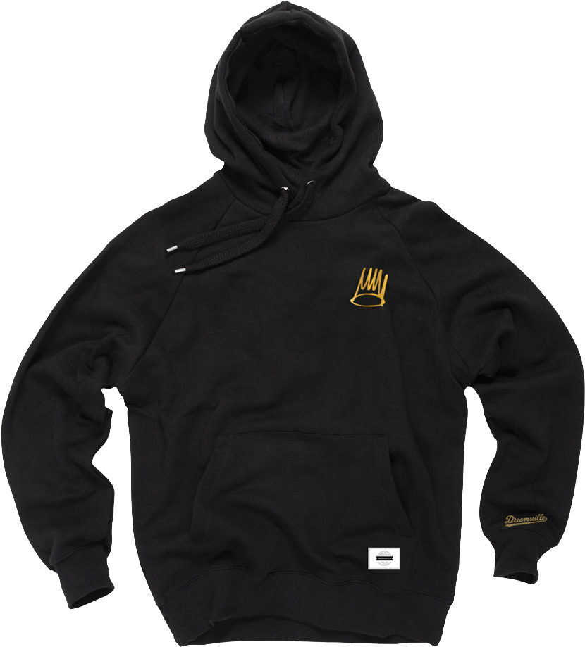 J Cole Hoodie Crown For Kids - Livin Cool Hoodie (1001x1001), Png Download
