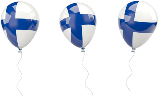 Finland Flag Balloon Png (640x480), Png Download