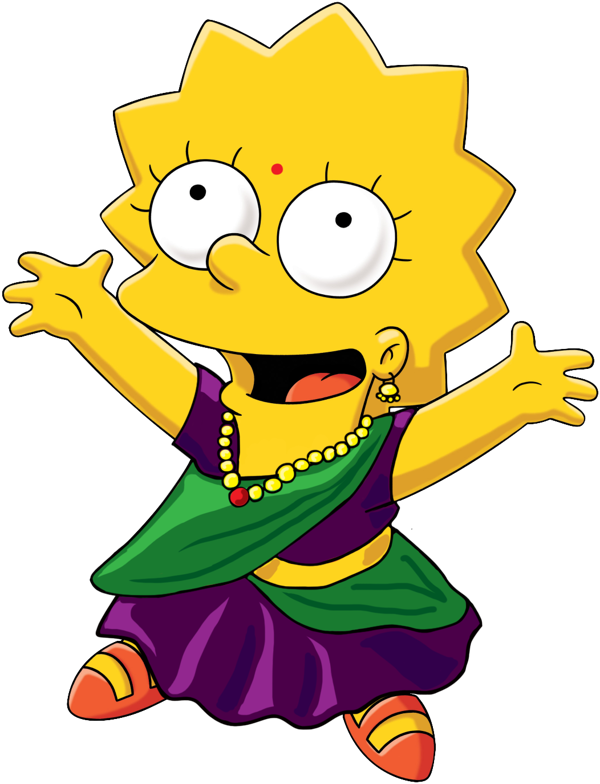 2014 04 01 Lisasimpson “ - Lisa Simpson Png (600x784), Png Download