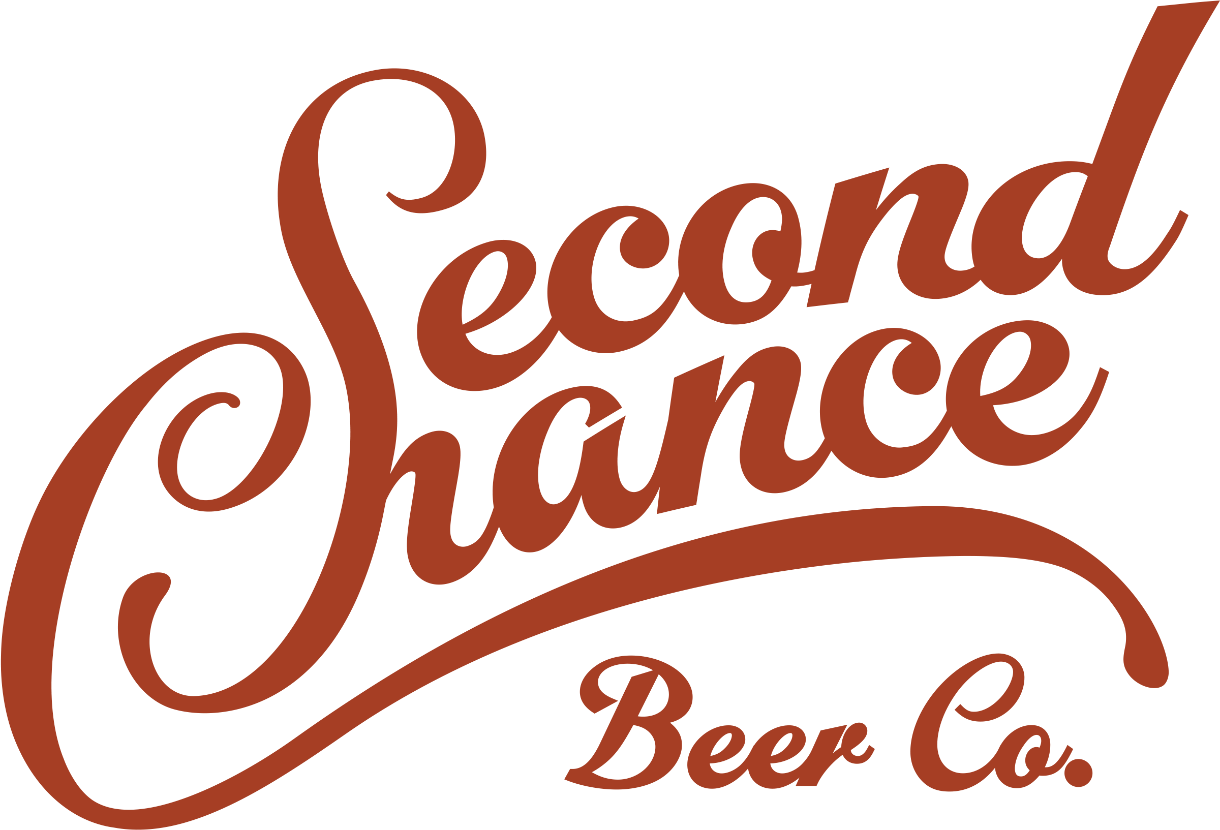 Second Chance Beer Company Logo High Resolution Color - Second Chance Clever Hoppy Name (2640x2640), Png Download