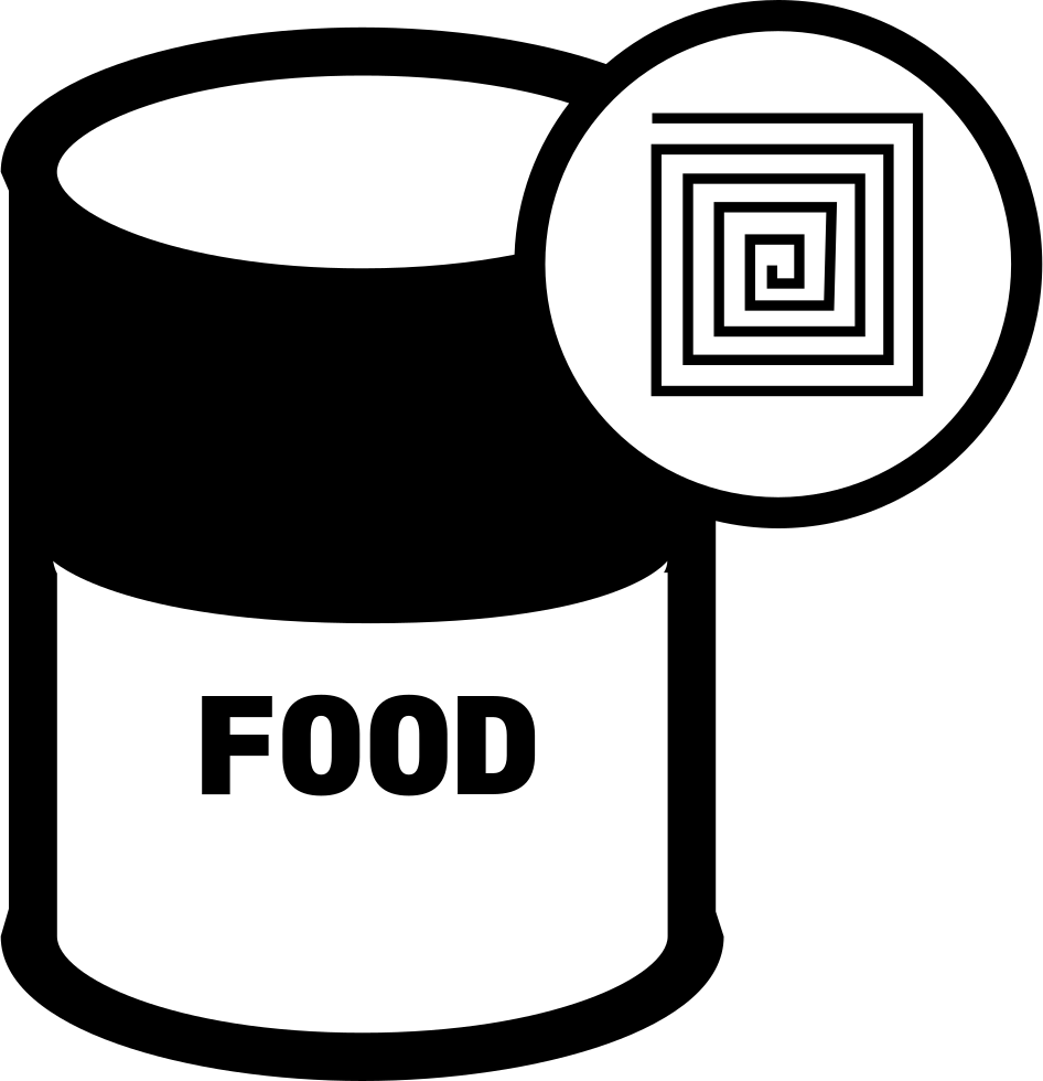 Food Can With Rfid Label Comments - Rfid Alimentos (946x980), Png Download
