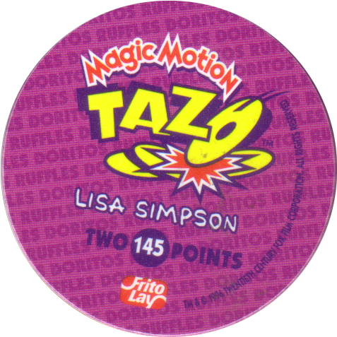 Tazos > Series 1 > 141-180 The Simpsons Magic Motion - Tazos (500x500), Png Download