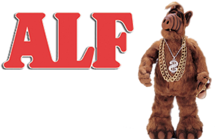 Alf Tv Show Image With Logo And Character - Alf Tv Show Logo (500x281), Png Download