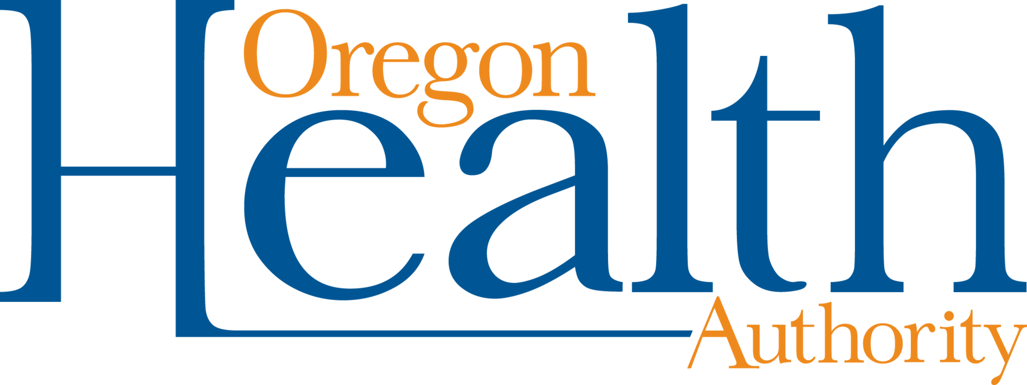 Oha-logo Original - Oregon Health Authority Logo (2000x750), Png Download