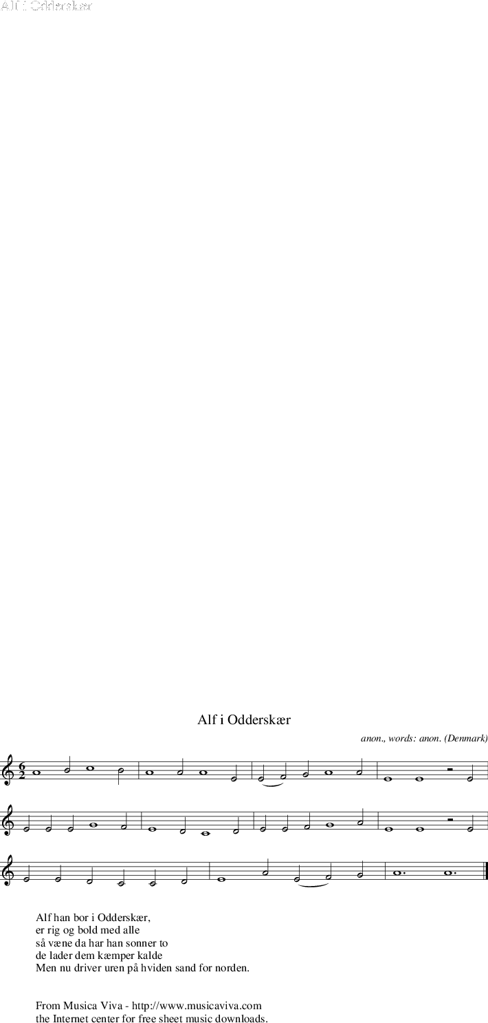 Listen To Alf I Odderskær - Diagram (710x1486), Png Download