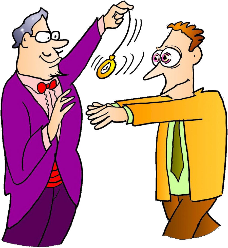 Hypnotized Person Clipart Hypnosis Hypnotherapy Clip - Hypnotized Person Clipart (900x980), Png Download