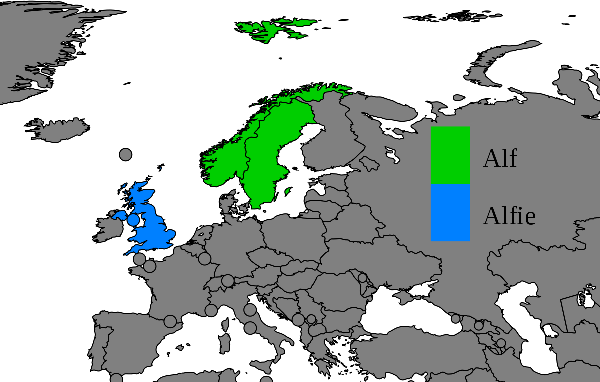 Map Of Europe By Herodotus (1200x783), Png Download