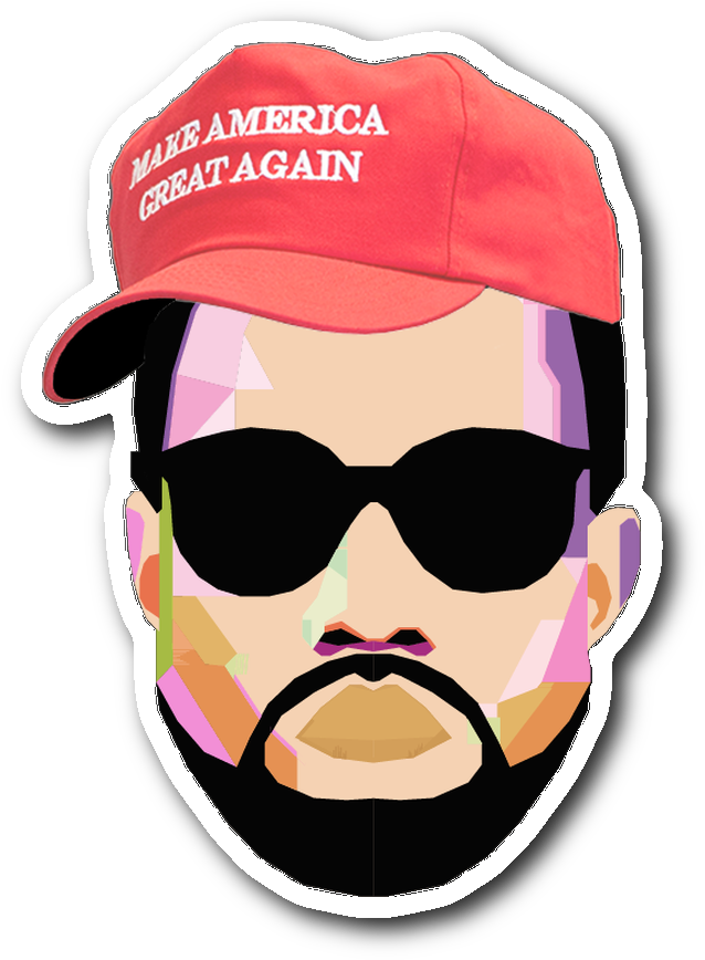Yeezy X Maga - Adidas Yeezy (1064x1064), Png Download