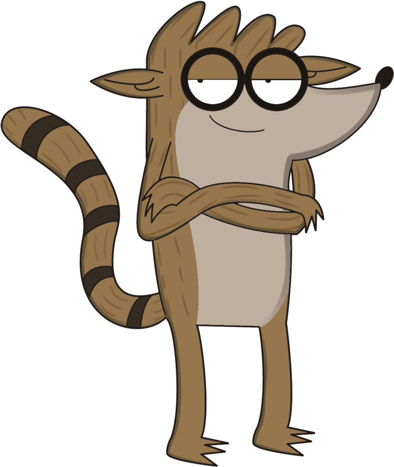 Regular Show Rigby Png By - Rigby Off The Regular Show (816x980), Png Download