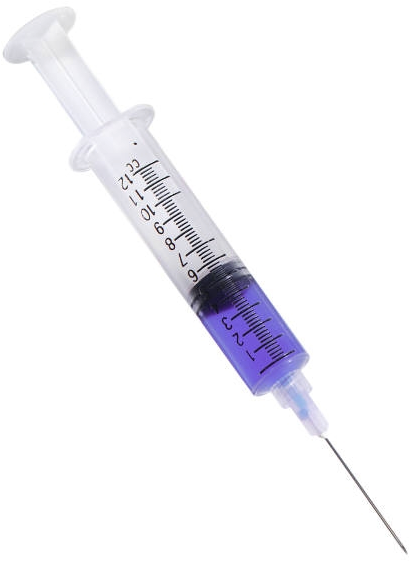 Syringe Hd Png - Syringe Transparent Png (449x600), Png Download