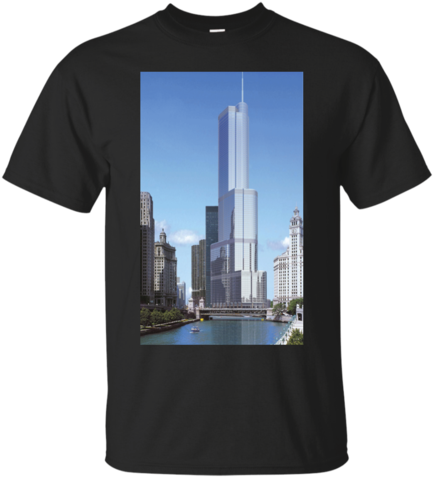 Trump Tower T Shirt, Ladies Tshirt - Rick And Morty One Piece Shirt (480x480), Png Download