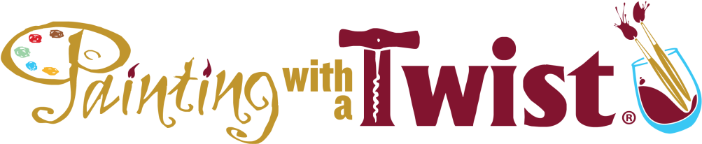 Painting With A Twist Joins As Premier Sponsor Of Niche - Painting With A Twist Logo Png (1024x217), Png Download