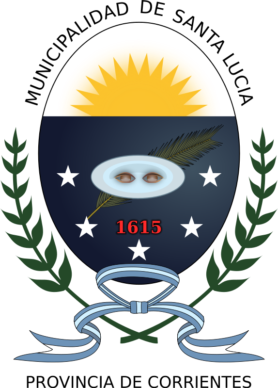 Hispanic Symbol 7 - Municipalidad De Santa Lucia Corrientes (426x593), Png Download
