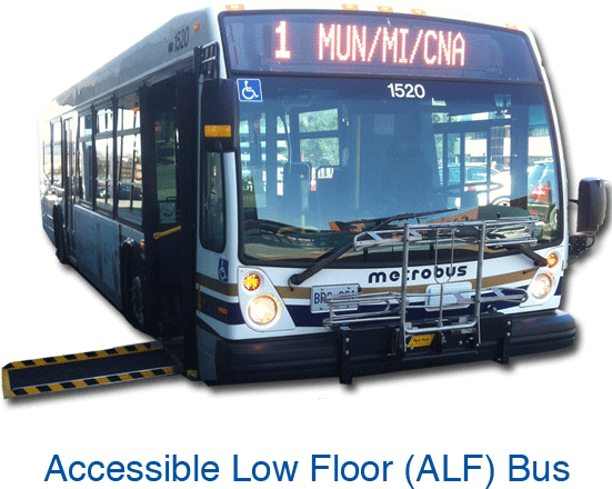 Picture Of Accessible Low Floor Bus With Boarding Ramp - Metro Bus Nl ...