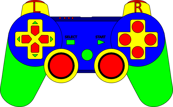Draw An Ps3 Controller (600x372), Png Download