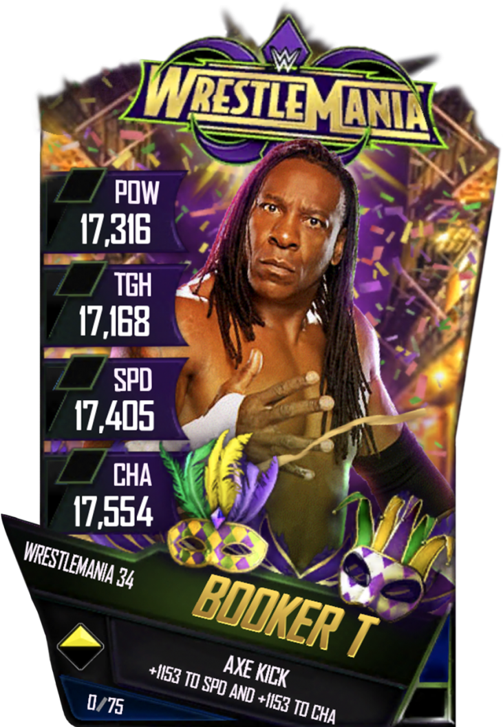 Bookert S4 19 Wrestlemania34 - Aleister Black Wwe Supercard (733x1158), Png Download
