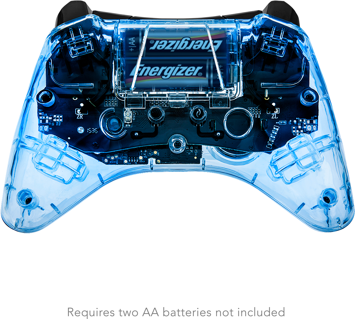 Pdp Afterglow Wireless Pro Controller For Wii U, 085 - Pdp Afterglow Pro Controller (wii U) (1500x1500), Png Download