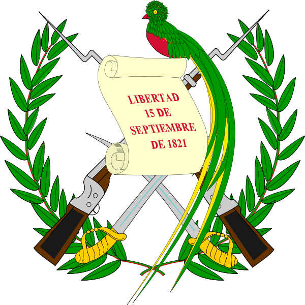 Arms Of Guatemala - Escudo De Guatemala Animado (600x600), Png Download