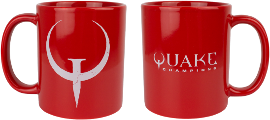 Quake Champions Mug Logo (600x600), Png Download